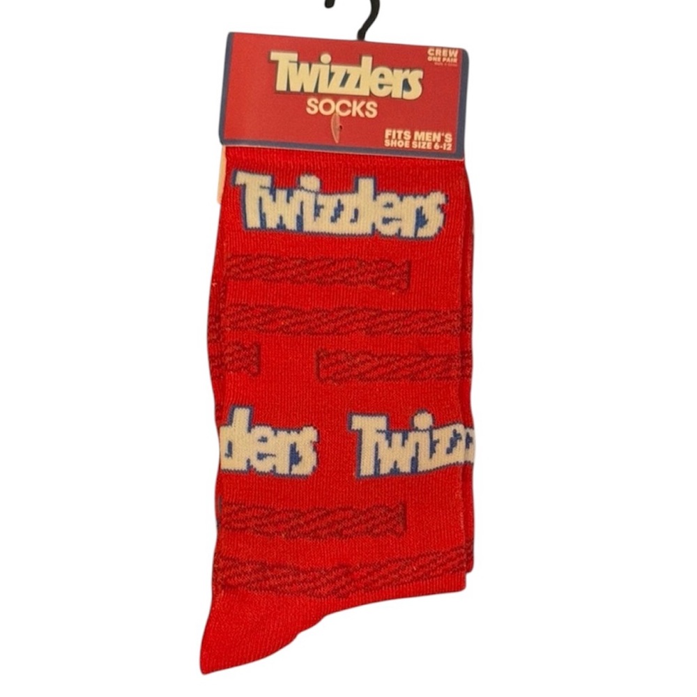Twizzlers Red Crew Socks